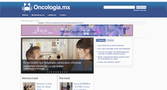 Desktop Screenshot of oncologia.mx